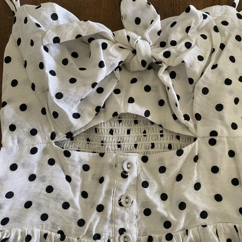 Midi Polka Dot Dress - Picture 4 of 4